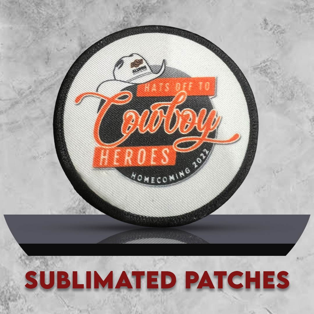 3D Puff Embroidery Patches